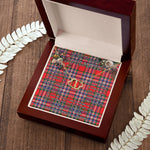 To My Beautiful Soulmate Necklace In Your Eyes I Have Found My Home Clan MacFarlane Modern Tartan Forever Love Necklace Tartan Gift for Girlfriend Everlasting Love Necklace