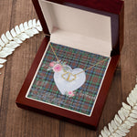 Gift To My Beautiful Girlfriend Valentine Necklace For Soulmate Anniversary Clan MacDuff Hunting Ancient Tartan Everlasting Love Necklace,valentine necklace, necklace girlfriend, necklace for wife, cute necklaces for girlfriend, jewelry for girlfriend, to my soulmate necklace, to my future wife necklace,