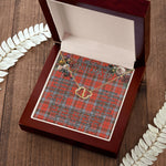 To My Beautiful Soulmate Necklace In Your Eyes I Have Found My Home Clan Robertson Weathered Tartan Forever Love Necklace Tartan Gift for Girlfriend Everlasting Love Necklace