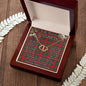 To My Beautiful Soulmate Necklace In Your Eyes I Have Found My Home Clan MacDuff Tartan Forever Love Necklace Tartan Gift for Girlfriend Everlasting Love Necklace