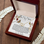 Mom Necklace Gift, You Are The World Necklace, Mother's Day Gift, Mother Daughter Necklace, Mother's Day Everlasting Love Necklace
