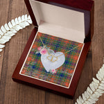 Gift To My Beautiful Girlfriend Valentine Necklace For Soulmate Anniversary Clan Wilson Tartan Everlasting Love Necklace,valentine necklace, necklace girlfriend, necklace for wife, cute necklaces for girlfriend, jewelry for girlfriend, to my soulmate necklace, to my future wife necklace,