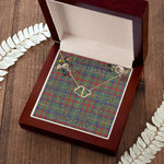 To My Beautiful Soulmate Necklace In Your Eyes I Have Found My Home Clan Shaw Green Modern Tartan Everlasting Love Necklace