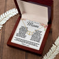 To my Amazing Mom Gift From Son Mother's Day Necklace, Mother's Day Everlasting Love Necklace
