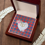 Gift To My Beautiful Girlfriend Valentine Necklace For Soulmate Anniversary Clan McKerrell Red Tartan Everlasting Love Necklace,valentine necklace, necklace girlfriend, necklace for wife, cute necklaces for girlfriend, jewelry for girlfriend, to my soulmate necklace, to my future wife necklace,
