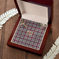 To My Beautiful Soulmate Necklace In Your Eyes I Have Found My Home Clan Little Dress Tartan Everlasting Love Necklace