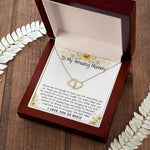 To My Amazing Mommy Gift Necklace, 1st Mother’s Day Present For New Mom From New Born Baby, Sentimental Gift From Baby To Mom, Mother's Day Everlasting Love Necklace