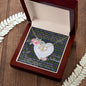 Gift To My Beautiful Girlfriend Valentine Necklace For Soulmate Anniversary Clan Murray of Atholl Modern Tartan Everlasting Love Necklace,valentine necklace, necklace girlfriend, necklace for wife, cute necklaces for girlfriend, jewelry for girlfriend, to my soulmate necklace, to my future wife necklace,