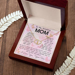 To My Mom Necklace From Son Gift Ideas For Mother's Day Necklace Mother's Day Everlasting Love Necklace