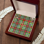 To My Beautiful Soulmate Necklace In Your Eyes I Have Found My Home Clan Dundee Tartan Forever Love Necklace Tartan Gift for Girlfriend Everlasting Love Necklace