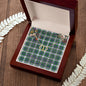 To My Beautiful Soulmate Necklace In Your Eyes I Have Found My Home Clan Forbes Dress Tartan Everlasting Love Necklace