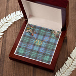To My Beautiful Soulmate Necklace In Your Eyes I Have Found My Home Clan Mitchell Ancient Tartan Forever Love Necklace Tartan Gift for Girlfriend Everlasting Love Necklace