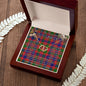 To My Beautiful Soulmate Necklace In Your Eyes I Have Found My Home Clan MacIntyre Tartan Forever Love Necklace Tartan Gift for Girlfriend Everlasting Love Necklace