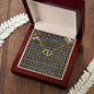 To My Beautiful Soulmate Necklace In Your Eyes I Have Found My Home Clan Fraser Hunting Tartan Everlasting Love Necklace