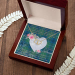 Gift To My Beautiful Girlfriend Valentine Necklace For Soulmate Anniversary Clan Oliphant Ancient Tartan Everlasting Love Necklace,valentine necklace, necklace girlfriend, necklace for wife, cute necklaces for girlfriend, jewelry for girlfriend, to my soulmate necklace, to my future wife necklace,