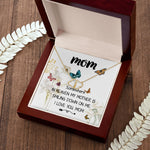 Mom Necklace Gift -Love You Always And Forever - Mother's Day Gift, Mother's Day Everlasting Love Necklace