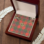 To My Beautiful Soulmate Necklace In Your Eyes I Have Found My Home Clan Grant Ancient Tartan Forever Love Necklace Tartan Gift for Girlfriend Everlasting Love Necklace