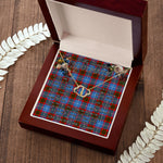 To My Beautiful Soulmate Necklace In Your Eyes I Have Found My Home Clan Nicolson Modern Tartan Everlasting Love Necklace