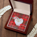 Gift To My Beautiful Girlfriend Valentine Necklace For Soulmate Anniversary Clan MacDougall Tartan Everlasting Love Necklace,valentine necklace, necklace girlfriend, necklace for wife, cute necklaces for girlfriend, jewelry for girlfriend, to my soulmate necklace, to my future wife necklace,