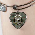 Scotstee Shop - Scotstee Shop Craig Ancient Clan Scotland Tartan Plaid Charm Bracelet Bangle Heart Jewelry Gift For Women