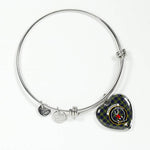 Scotstee Shop - Scotstee Shop Colquhoun Clan Scotland Tartan Plaid Charm Bracelet Bangle Heart Jewelry Gift For Women