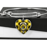 Scotstee Shop - Scotstee Shop Barclay Dress Clan Scotland Tartan Plaid Charm Bracelet Bangle Heart Jewelry Gift For Women