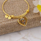 Scotstee Shop - Scotstee Shop Jewelry MacGregor Clan Scotland Tartan Plaid Charm Bracelet Bangle Heart Jewelry Gift For Women