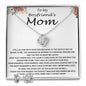 Mom Necklace, Mother-In-Law Necklace, Necklace Gift To My Boyfriend's Mom Gift, Future Mother-In-Law Necklace Mother's Day Love Knot Necklace