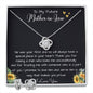 To My Future Mother In Law, Wedding For Her Mother's Gift Necklace Mother's Day Love Knot Necklace