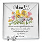 Mother Necklace - You Will Always Be In My Heart - Mother's Day Necklace Mother's Day Love Knot Necklace