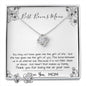 Mom Necklace, Stepmom Necklace, Bonus Mom Necklace, Mother's Day Gift For Step Mom Necklace Mother's Day Love Knot Necklace