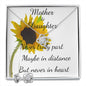 Mother Necklace - Mother Gift - Never Truly Part Mother's Day Necklace Mother's Day Love Knot Necklace
