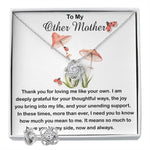 Bonus Mom Necklace, Other Mother Necklace, Gift For Bonus Mom Second Mom Necklace Mother's Day Love Knot Necklace
