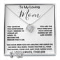 To My Loving Mom - Love Always Your Son Necklace Mother's Day Love Knot Necklace