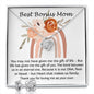 Mom Necklace, Best Mother's Day Gift - Stepmom Necklace, Bonus Mom Necklace Gift For Stepmom Neckalce Mother's Day Love Knot Necklace