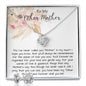 Bonus Mom Necklace, To My Other Mother Necklace, Gift For Second Mom, Mother-In-Law, Bonus Mom Mother's Day Love Knot Necklace