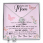 To My Mom Necklace Gift From Son Mother's Day Necklace Mother's Day Love Knot Necklace