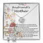 Mother-In-Law Necklace, To My Boyfriend's Mom Gift, Future Mother-In-Law Necklace Mother's Day Love Knot Necklace