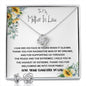 Mother-In-Law Necklace, Mother In Law Necklace Gift - Man Of My Dream Necklace From Your Daughter In Law Mother's Day Love Knot Necklace