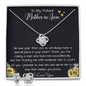 To My Future Mother In Law, Wedding For Her Mother's Gift Necklace Mother's Day Love Knot Necklace