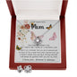 Mom Necklace Gift - To My Mom - Twists & Turns Gift Set Mom Necklace Mother's Day Love Knot Necklace