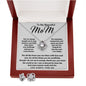To My Beautiful Mom Necklace The Best Mom Anyone Could Wish For, Mother's Day Gift Necklace Mother's Day Love Knot Necklace