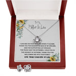 Mother-In-Law Necklace, Mother In Law Necklace Gift - Man Of My Dream Necklace From Your Daughter In Law Mother's Day Love Knot Necklace