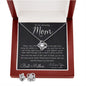 To My Mom Necklace, To My Beautiful Mom Necklace, Mother's Day Gift For Mom From Son, Thank You Mom Mother's Day Love Knot Necklace