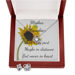 Mother Necklace - Mother Gift - Never Truly Part Mother's Day Necklace Mother's Day Love Knot Necklace