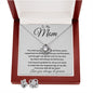 Mom Necklace - To My Mom - Love You Always And Forever Mother's Day Love Knot Necklace
