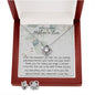 Mother-In-Law Necklace, Best Mother In Law Birthday Necklace, To My Mother In Law Necklace Mother's Day Love Knot Necklace