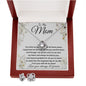Mom Necklace - To My Mom - Love You Always And Forever - Mother's Day Gift Mother's Day Love Knot Necklace