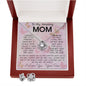 To My Mom Necklace From Son Gift Ideas For Mother's Day Necklace Mother's Day Love Knot Necklace
