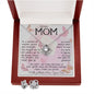 To My Mom Necklace To A Woman Of Wisdom Mother's Day Gift For Mom From Son Mother's Day Love Knot Necklace